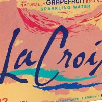 Lacroix · Naturally essenced sparkling water