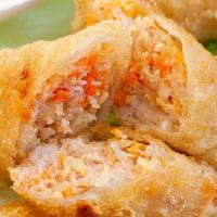 A2 – Fried Eggroll · Marinated Ground Pork or Vegetable, Carrot, Onion and Clear Vermicelli rolled in Rice Paper ...