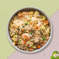 Perfect Combo Fried Rice · Classic egg-fried rice with a combination of pork, chicken, beef and shrimp.