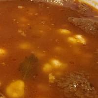 Menudo · A truly authentic Mexican soup. Tender, slow-cooked Tripe in a natural Broth. Served with or...