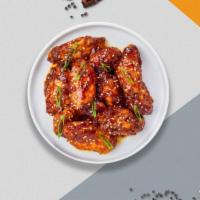 Truce Teriyaki Wings · Breaded or naked fresh chicken wings, fried until golden brown, and tossed in teriyaki sauce...