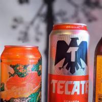 Tecate 16Oz · Tecate 16oz lager. 4.5% alcohol. Must be 21+ to order.