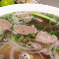 Kids Size Pho · Only rice noodle and beef broth.