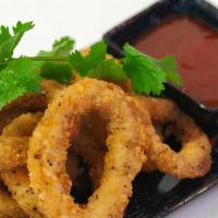 Deep Fried Squid Rings · 