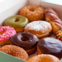 Waker'S Dozen Online Only · Grab a variety of 13 delicious donuts picked by our staff! Includes raised & cake donuts. Al...