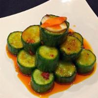 Spicy Pickled Cucumber · Spicy