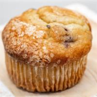 Muffin · chocolate, blueberry or almond poppy
