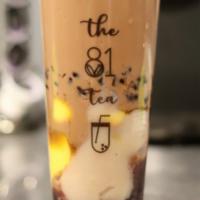 Treasure Cocoa Milk Tea 可可宝藏奶茶 · Cocoa milk tea with pudding, real taro paste, red-bean, and crystal bobo. The ultimate toppi...