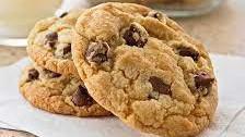 Chocolate Chip Cookie · 2 Medium sized  freshly baked chocolate chip cookies.