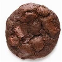 Double Chocolate Cookie · 2 medium sized freshly baked double chocolate cookies.