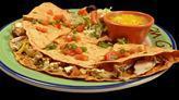 Fajita Quesadilla · Fiery. A red chile tortilla stuffed with sliced chicken breast marinated in our special spic...