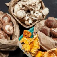 Seasonal Mushrooms · Hand-picked in Oregon and Washington, these mushrooms
