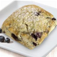 Muffins & Scones|Blueberry Scone · A classic scone filled with flavorful blueberries. 380 Calories