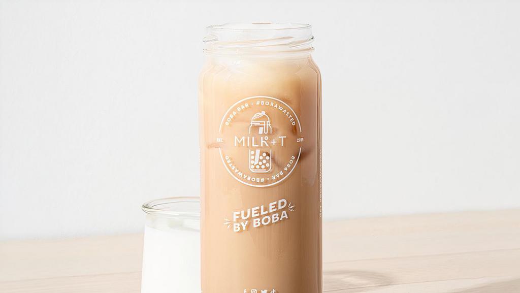 I'M A Lil Chai · Black tea + lactose-free milk + organic handcrafted chai syrup.