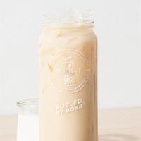 Best Friend | Green Milk Tea · Lactose free milk, handcrafted brown sugar syrup and green tea.