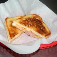 Grilled Ham & Cheese · Classic American with Ham.