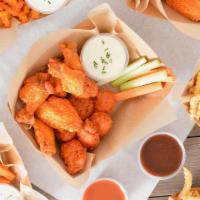 60 Crispy Boneless Wings Party Box · Party-size, ready-to-go boxes of 60 Crispy boneless wings tossed with up to 4 wing flavors a...
