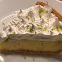 Lemon Pie · Shortened pastry base filled with lemon curd and topped with meringue.