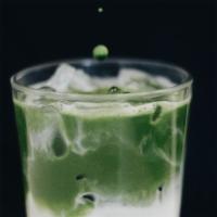 Matcha Latte · Organic pure matcha green tea with milk
