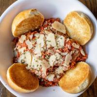 Meatballs · Our house-made all-beef meatballs. Our recipe is a secret and but rest assured they are deli...