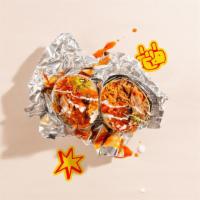 Carnitas Wham! Burrito · House burrito with carnitas, Mexican rice, pinto beans, pico de gallo and salsa.