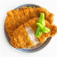 Mixed Katsu Don · Fresh pork loin + chicken cutlet.