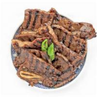 Short Ribs Yakiniku Don · Grilled beef short ribs with sweet soy.