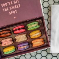 Gift Box Of 9 Macarons · Enjoy browsing all of our bright and cheerful macarons! If you’re creating a gift, you can b...