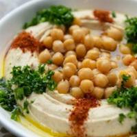 Hummus · Popular. Vegetarian, gluten-free. Palouse Farm's chickpeas, tahini, lemon, garlic, and Alepp...