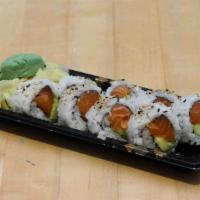 Salmon And Avocado Roll · The Salmon and Avocado Roll is an 8 piece which contains avocado and salmon. The Salmon and ...