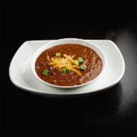 Side Chili · Greek style all-beef chili