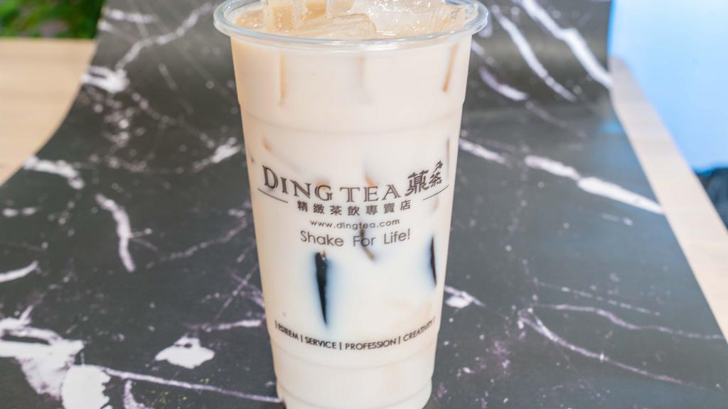 Wintermelon Milk Tea · Creamy and sweet wintermelon milk tea. Flavor loosely resembles brown sugar. This drink pairs well with lighter toppings (less sweet) such as: golden boba, grass jelly, egg pudding, or crystal boba.