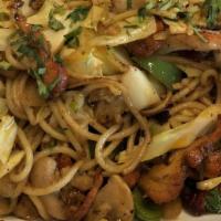 Mixed Noodles · All our signature noodles ,chicken, shrimp and lamb with authentic nepali flavor spice with ...
