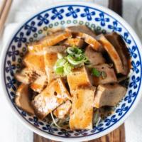 Hundred Layer Bean Curd -Baiye · Sliced hundred layered bean-curd with house red sauce