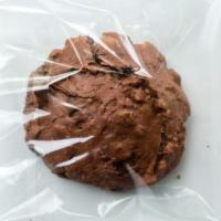 Brookie · Decadent chocolate fudgy cookie.