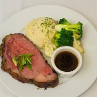 Prime Rib Entree  · Served au jus and horsey sauce. 

*Consuming raw or undercooked meat, poultry, seafood, shel...
