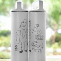 Thermos (20 Oz.) · Keep it super cool (or hot!)
20oz MiiR wide mouth thermos
White w/ laser-etched donut friend...