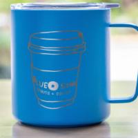 Camp Mug (12 Oz.) · Bless your beverage with Blue Star love!
12oz MiiR insulated camp cup
Blue w/ silver laser-e...