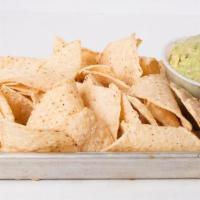 Chips & Guacamole · Tortilla Chips with Made in House Guacamole. Add A Side Of Salsa For Only $0.30 More