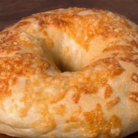 Asiago Cheese Bagel · Does your bagel speak Italian? Our Asiago Cheese Bagel does! Don't let the name fool you. Th...