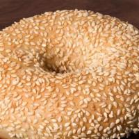 Sesame Seed Bagel · Hungry? Just say 