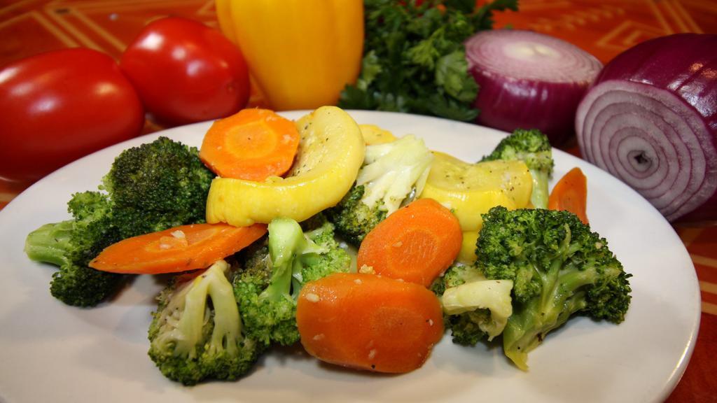 Roasted Vegetables · Vegan. Gluten free.