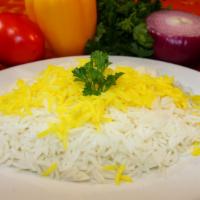 Basmati Rice · Vegetarian. Gluten free.