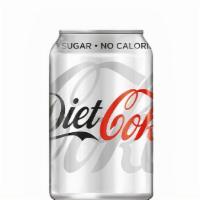 Diet Coke · Can of soda.
