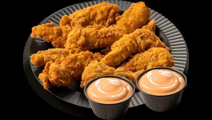 12 Piece Chicken Tenders Box · Includes 12 pieces of Crispy Ranch Chicken Tenders and your choice of two dipping sauces