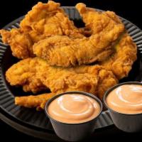 8 Piece Chicken Tenders Box · Includes 8 pieces of Crispy Ranch Chicken Tenders and your choice of two dipping sauces