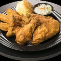 3 Piece Dinner · Includes 3 pieces of Crispy Ranch chicken and a biscuit plus your choice of side. For all wh...