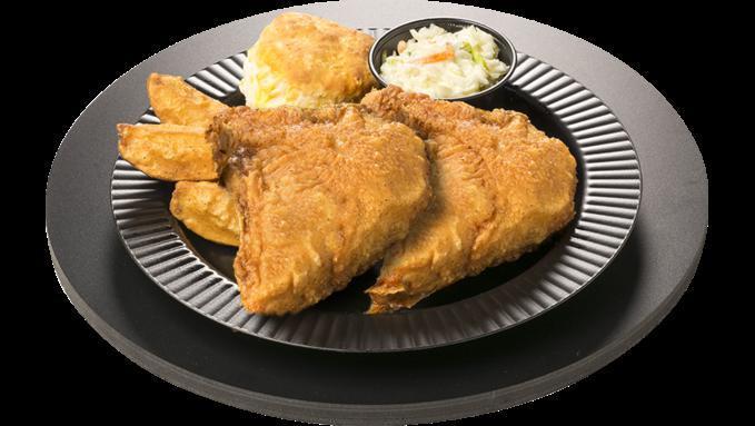 2 Breast Dinner · Includes 2 breasts of Crispy Ranch chicken and a biscuit plus your choice of side. We offer chicken covered in sauce for an additional charge at participating locations. Select from the optional sauces listed.