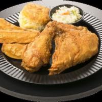 2 Piece Dinner · Includes 2 pieces of Crispy Ranch chicken and a biscuit plus your choice of side. For all wh...