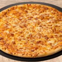 Cheese Pizza - Large. · Sometimes we like it simple. Two kinds of Cheese with Original Sauce.